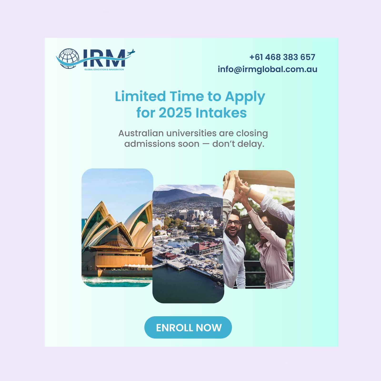 Banner design for consultancy firm