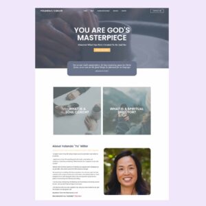 Coaching website design portfolio