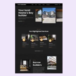 Home Interior & Renovation Website Design