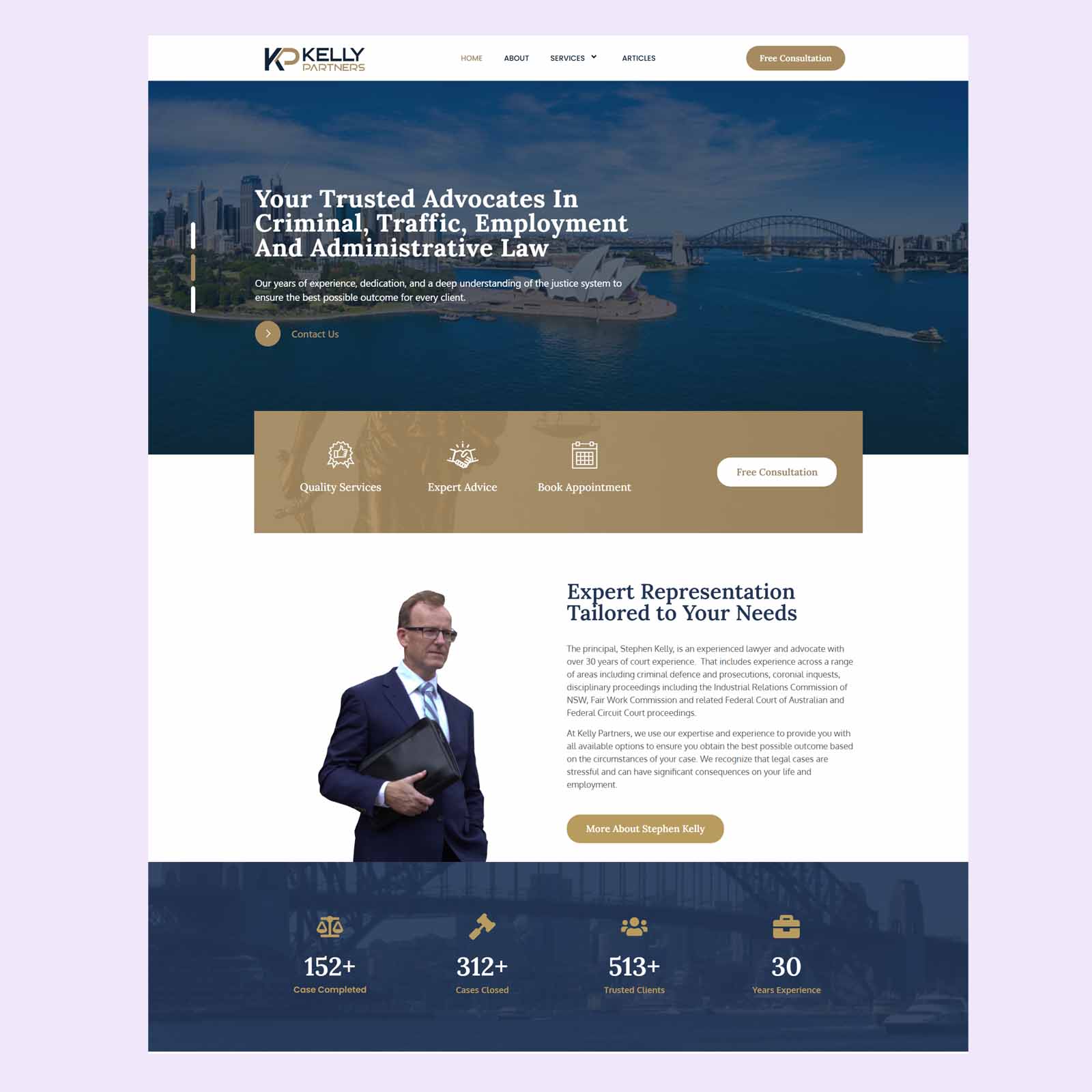 Law firm website design services