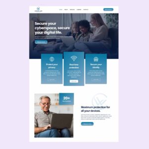 IT and Cyber Security Consulting Company Website Design