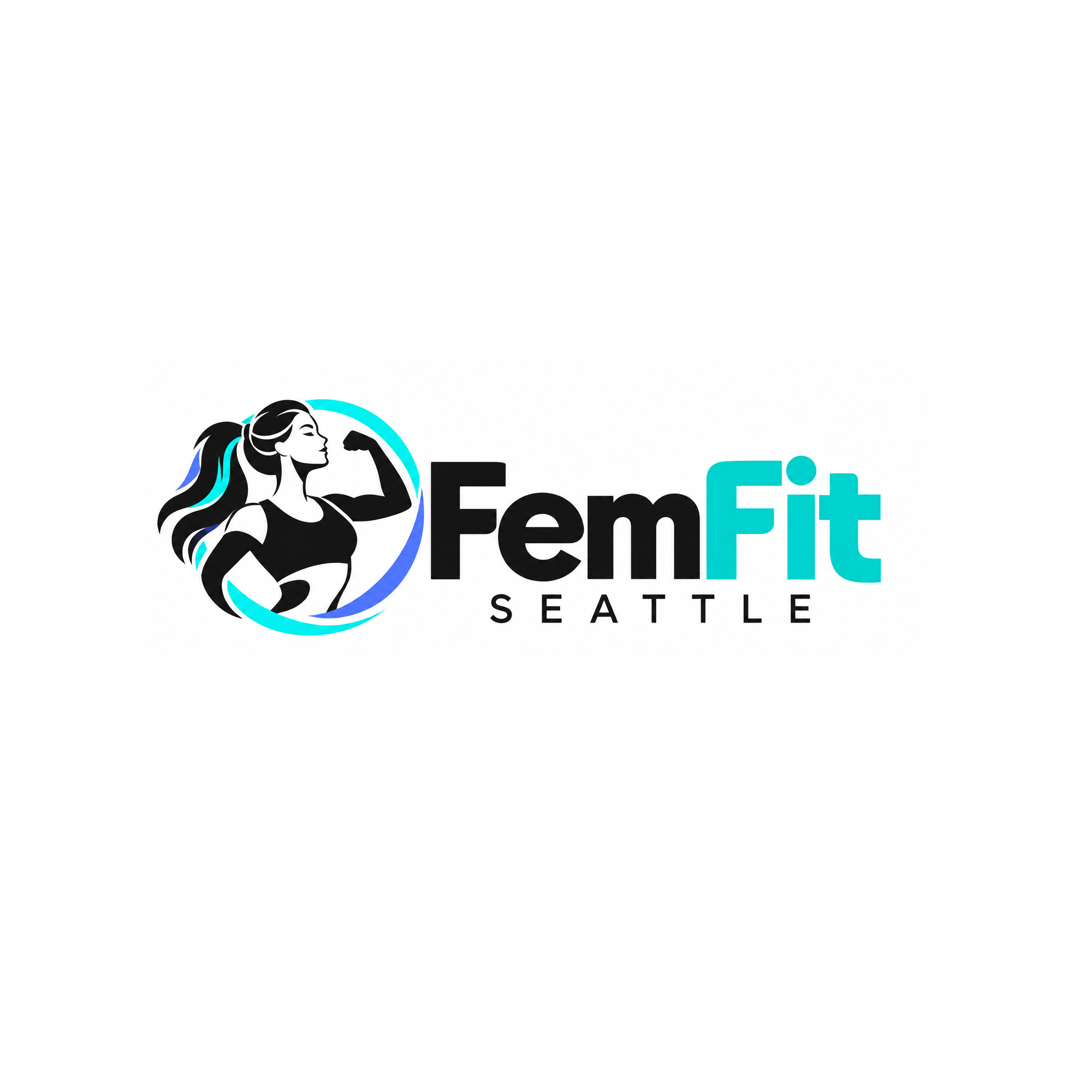Women’s Fitness Logo Design for a Seattle Gym